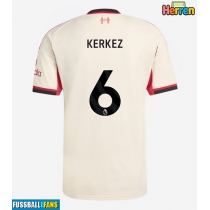 Liverpool Milos Kerkez #6 Auswärtstrikot 2025-26 Kurzarm